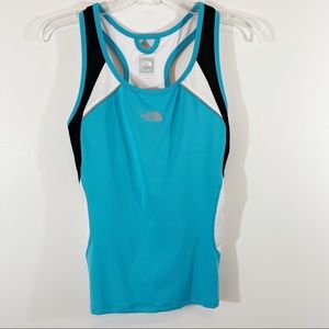 The North Face Flight Series Tank Top, Blue/Black/White, M